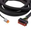 Nylon Mesh Conector DT Chicote elétrico automotivo à prova d'água