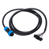 Cablagem elétrica automotiva para GPS elétrico à prova d'água M12