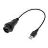 Cabo HDMI para USB Um conector impermeável masculino para automóvel\t\t\t