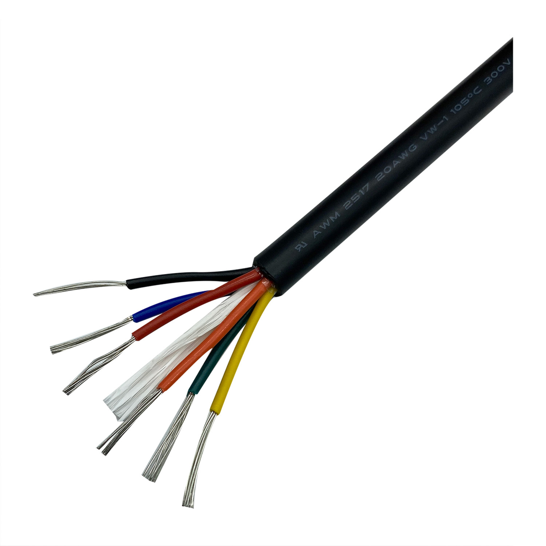 UL2517 105 ℃ 300V PVC invólucro cabo de alimentação de cobre estanhado