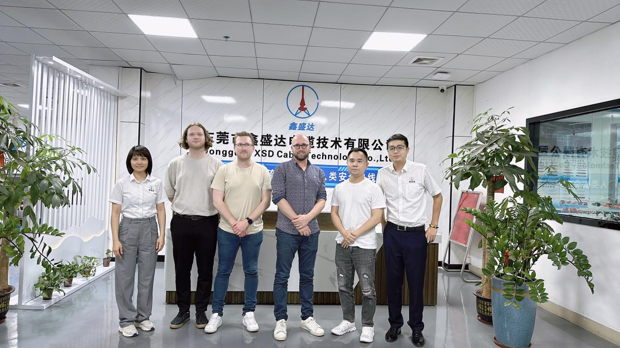 Agradecendo nosso estimado cliente francês no XSD Cable