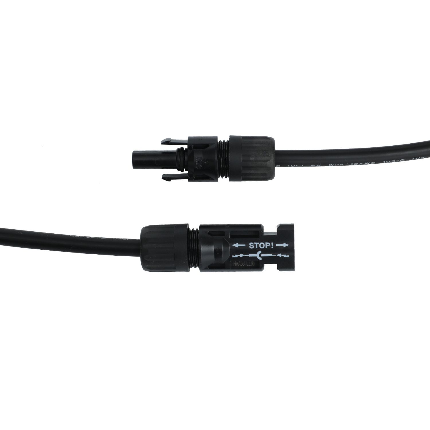 IP67 Solar Plug 4mm2 6mm2 Solar Cable for Solar Panel Wiring