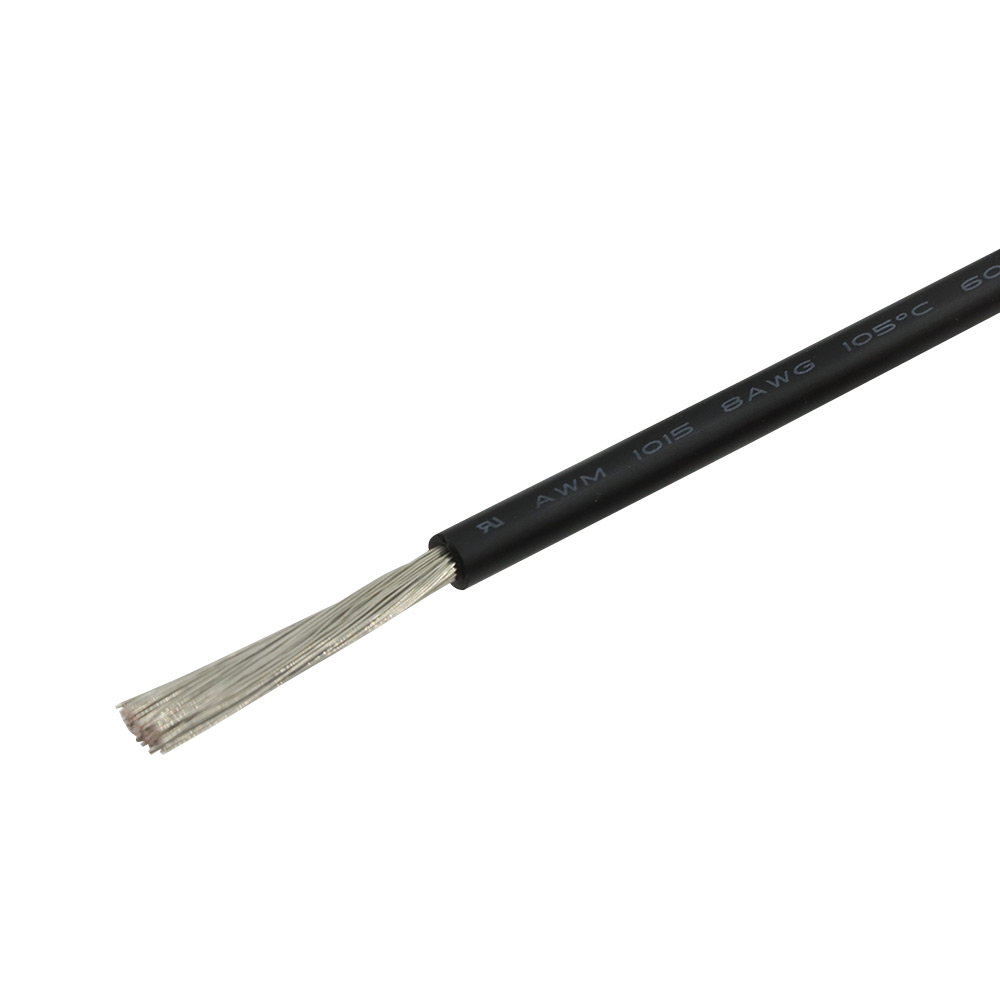 UL1015 6AWG cobre estanhado vermelho PVC para fiação de aparelho