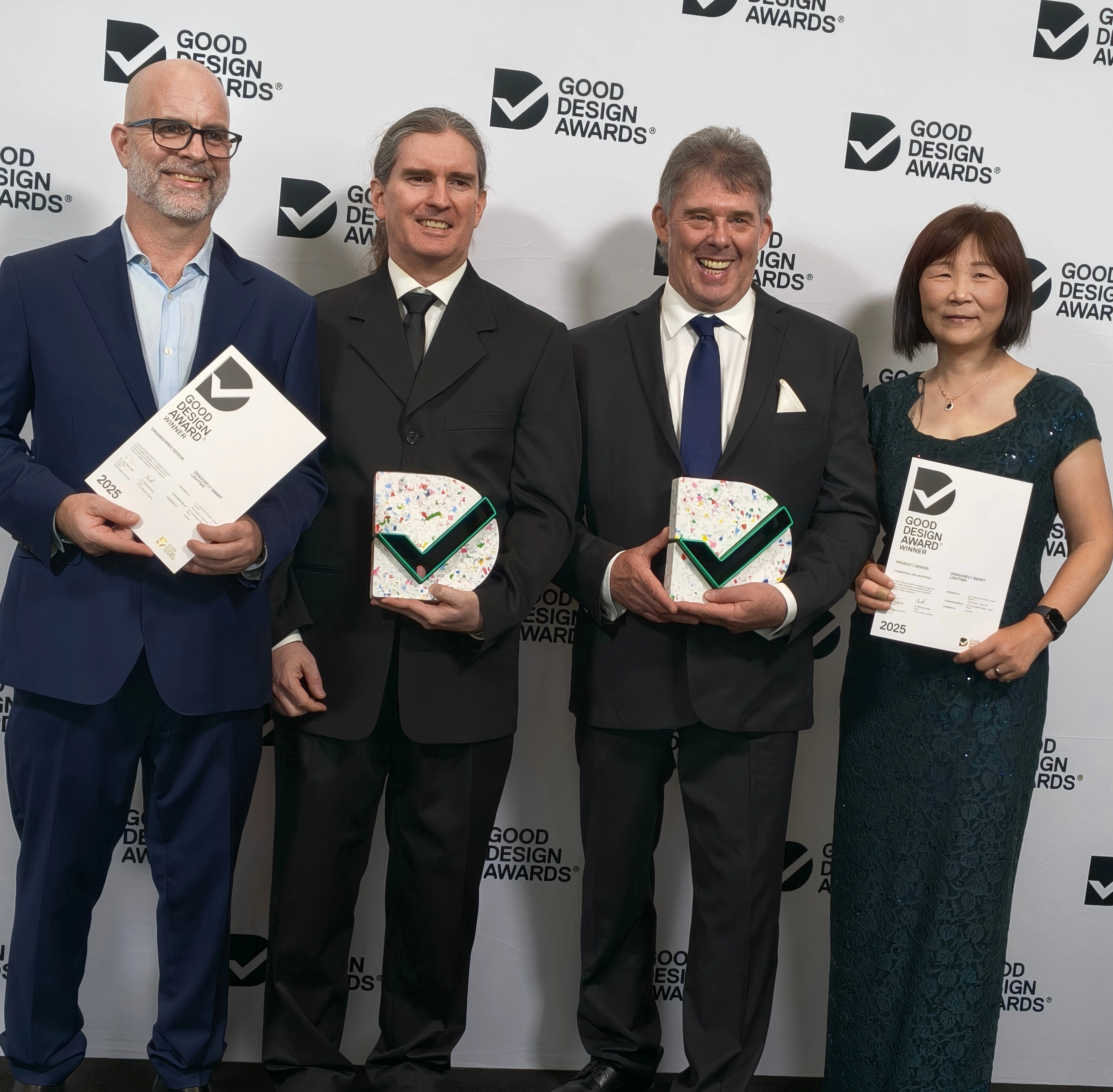 Impulsionando o design premiado: Parabéns à DragonFly Smart Lighting pelo prêmio Australian Good Design Award de 2025!