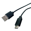Cabo carregador USB tipo C de 1 m / 2 m / 3 m para dispositivos eletrônicos